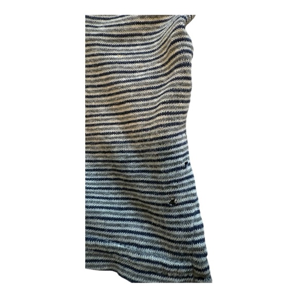 Current Elliott The Petit Tee 3/4 Sleeve In Stevie Stripe - Size Small - Picture 11 of 14